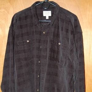 Mens Cabelas Flannel button down shirt